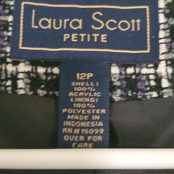 Blazer zip up sweater jacket - Picture 5 of 6